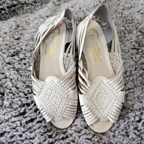 Ladies sandra miller sandals 8 1/2 - Picture 1 of 3
